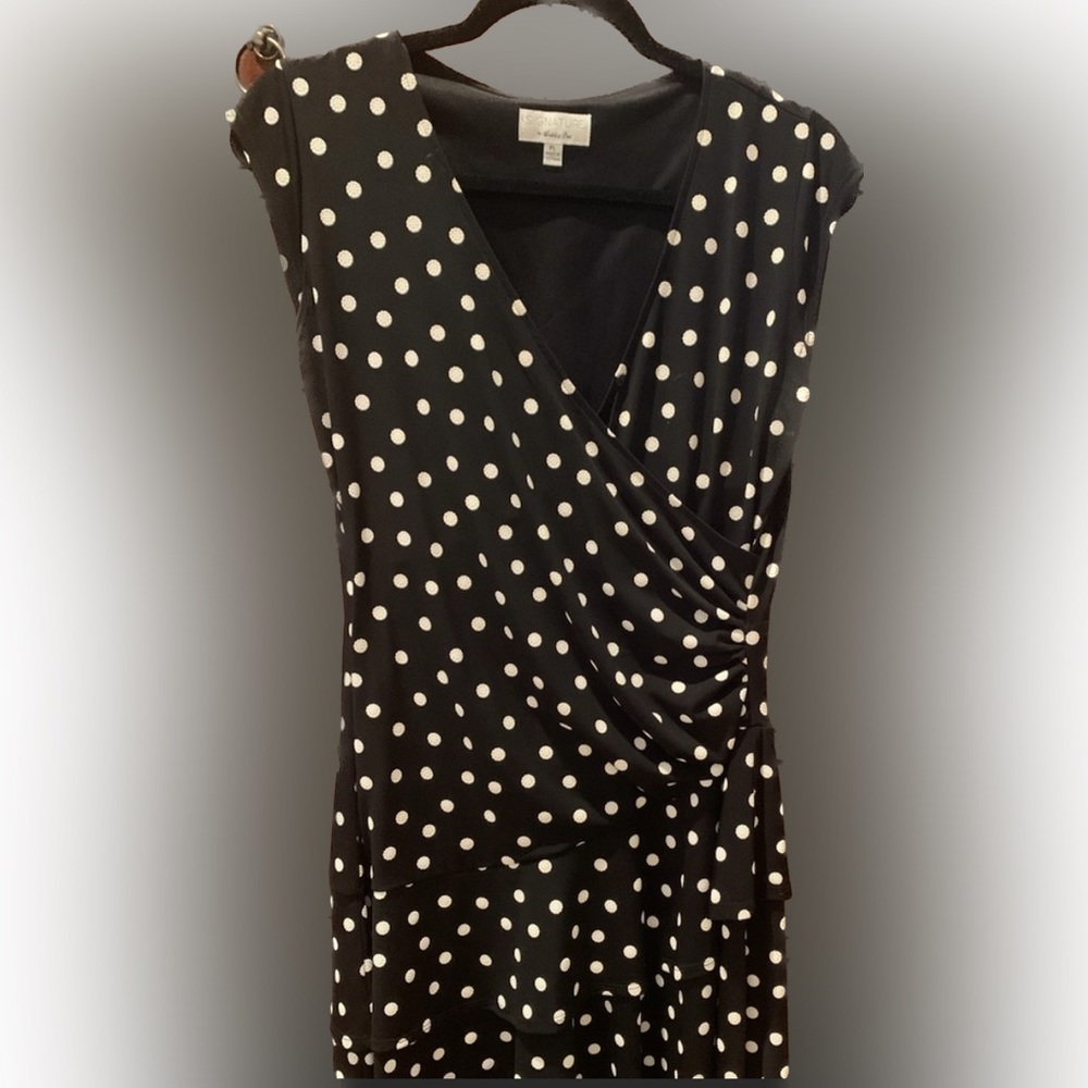 Faux wrap dress-worn once!!!!
